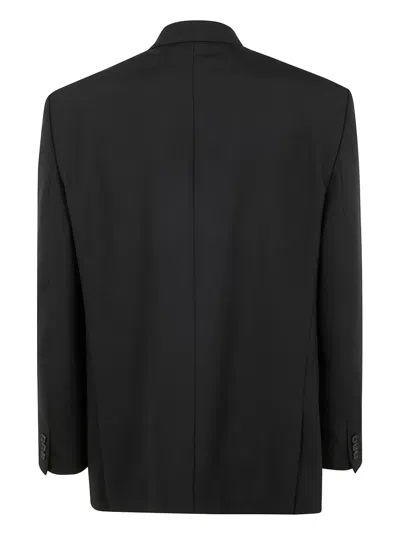 Comme Des Garçons Homme Deux Men Jacket In Black