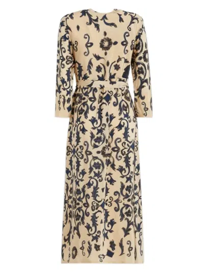 Max Mara Giuditta Midi Dress In 中性色