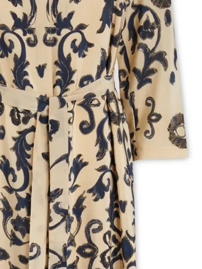 Max Mara Giuditta Midi Dress In 中性色