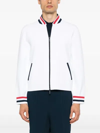 Thom Browne Bomber Jacket In White