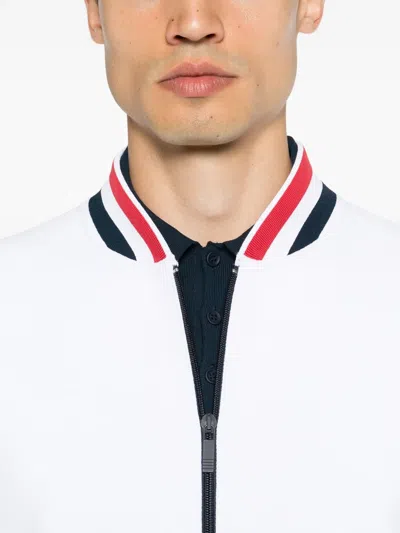 Thom Browne Bomber Jacket In White
