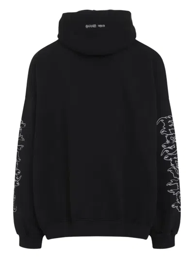 032c Faithless Oversized Hoodie In 黑色