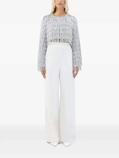 Unreal Fur Copacabana Jacket In 银色