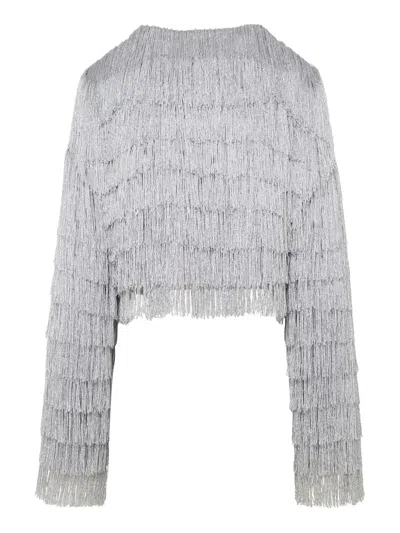 Unreal Fur Copacabana Jacket In 银色