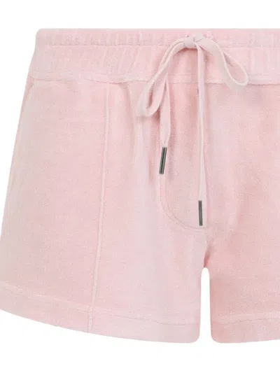 Tom Ford Pale Salmon Pink Cotton Towelling Shorts