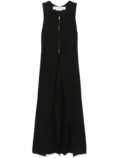 Isabel Benenato Sleeveless Coat In Black