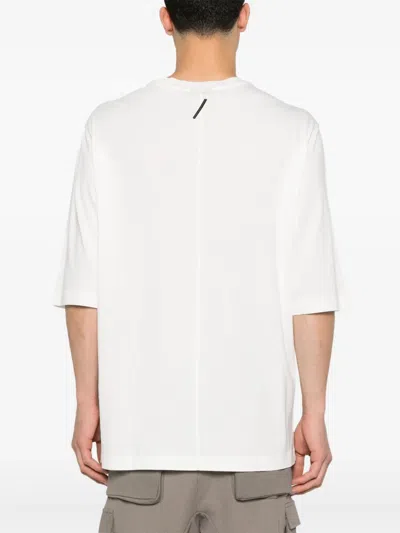 Thom Krom Printed Graphic T-shirt In White