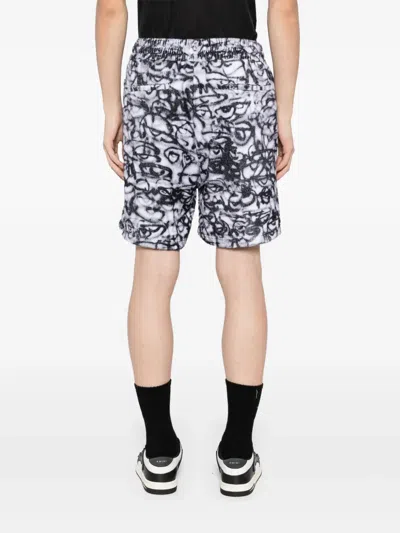 Haculla Shorts Mit Grafischem Print In Weiss