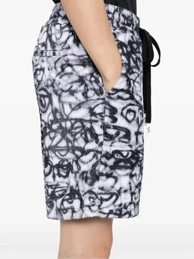 Haculla Shorts Mit Grafischem Print In Weiss