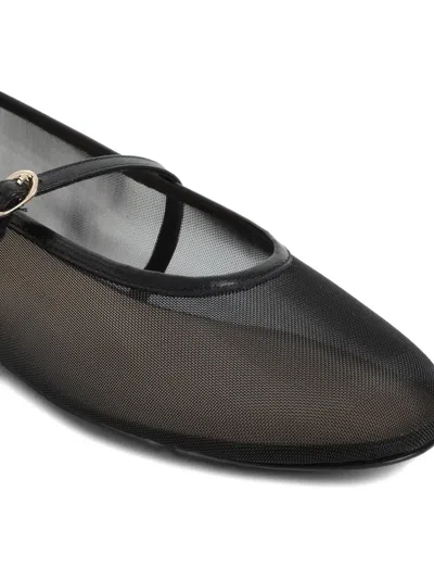 Stuart Weitzman Bareitall Ballet Flats In Schwarz