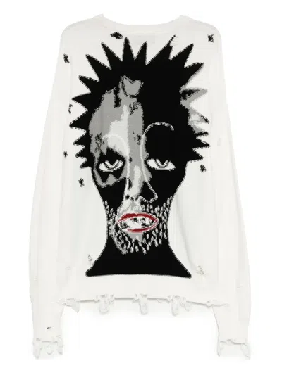 Haculla Bonnie And Clyde Pullover In Weiss