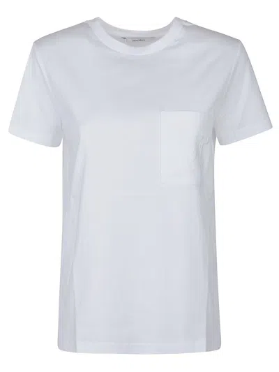 Max Mara Logo T-shirt In White