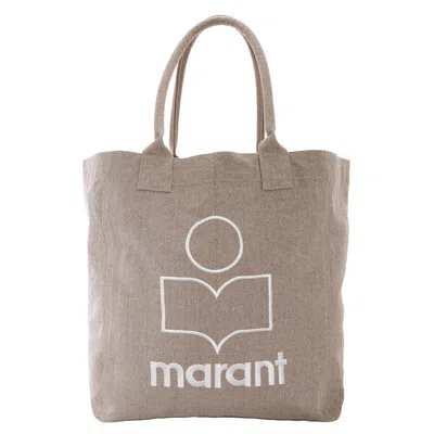 Isabel Marant Yenky Canvas Tote Bag In Beige