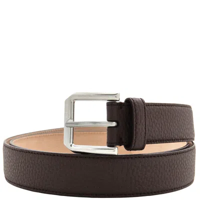 Bally Square Vanadium Leather Belt