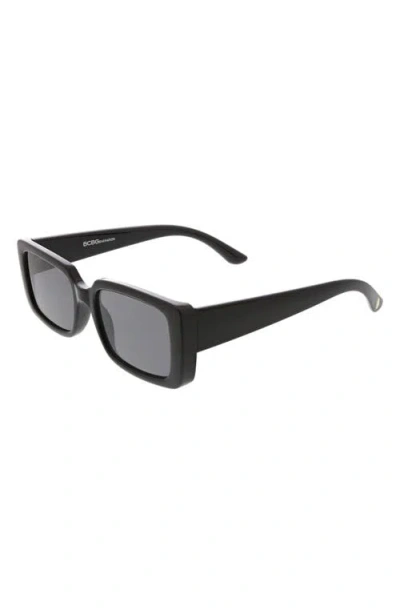 Bcbg 54mm Rectangular Sunglasses In Black