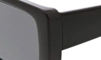 Bcbg 54mm Rectangular Sunglasses In Black