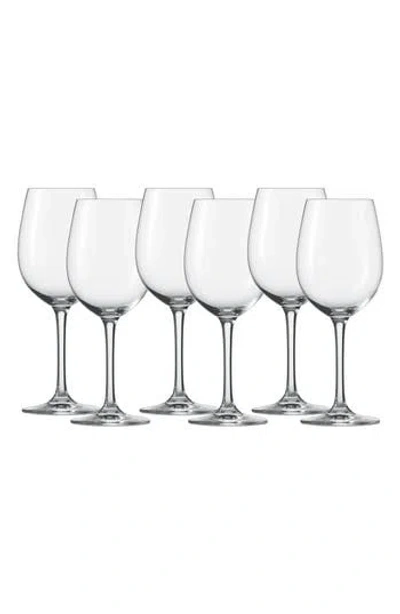 Fortessa Schottzwiesel Classico Set Of 6 Wine Glasses In Clear