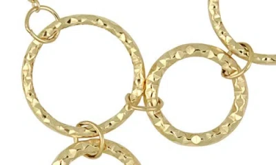 Bony Levy 14k Gold Textured Ring Pendant Necklace In 14k Yellow Gold