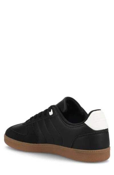 Vance Co. Vance Co Pele Lace-up Sneaker In Black