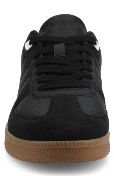 Vance Co. Vance Co Pele Lace-up Sneaker In Black