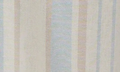 Nvlt Wide Leg Pants In Blue Natural Stripe