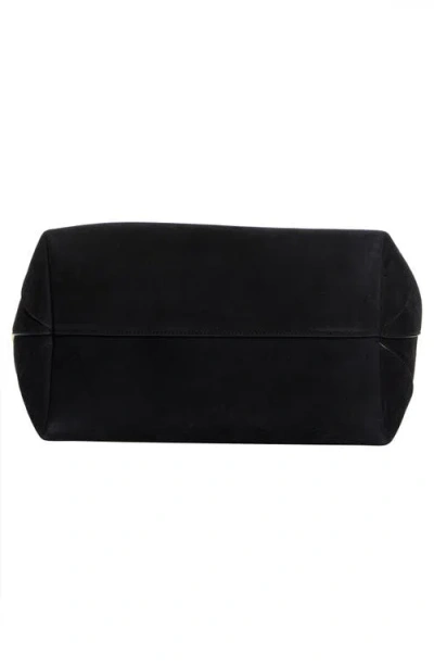 Ferragamo Women's Suede Hobo Bag In Black