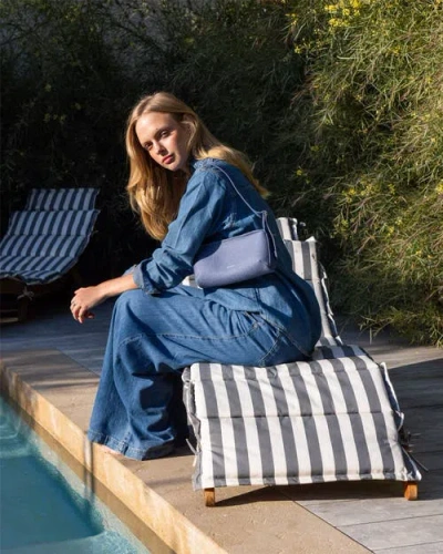 Graf & Lantz Graf Lantz Campus Merino Wool Shoulder Bag In Horizon