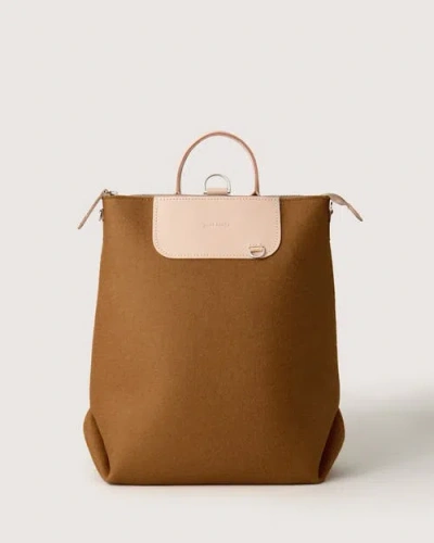 Graf & Lantz Graf Lantz Bedford Merino Wool Backpack In Honey