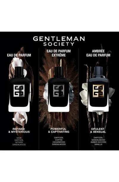 Givenchy Gentleman Society Ambrée For Men In Black