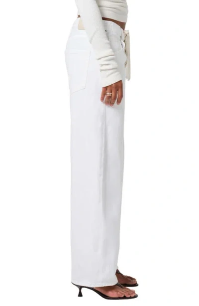 Citizen Of Humanity Brynn Wide Leg Organic Cotton Trouser Jeans In Tulip