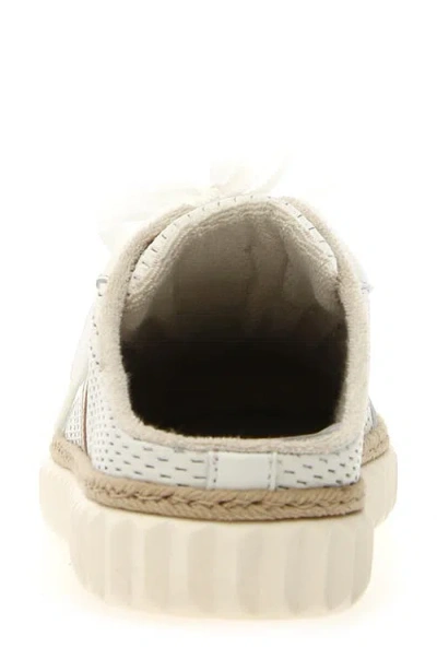 Voile Blanche Ines Mule In White