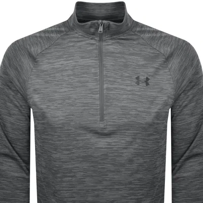 Under Armour Men's Ua Tech Half-zip Pullover In Gray