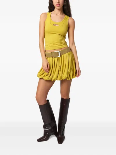 Apparis Troye Double Tank Sulphur In Yellow