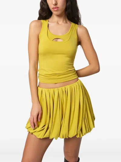 Apparis Troye Double Tank Sulphur In Yellow