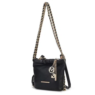 Mkf Collection By Mia K Loriana Women's Mini Shoulder Bag By Mia K In Black