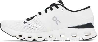 On Cloud X 4 Rubber-trimmed Mesh Running Sneakers In White