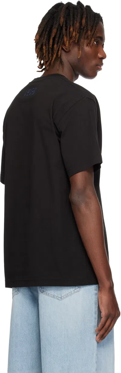 Kenzo Boke Flower 2.0 Classic Cotton T-shirt In Black