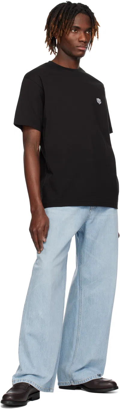 Kenzo Boke Flower 2.0 Classic Cotton T-shirt In Black