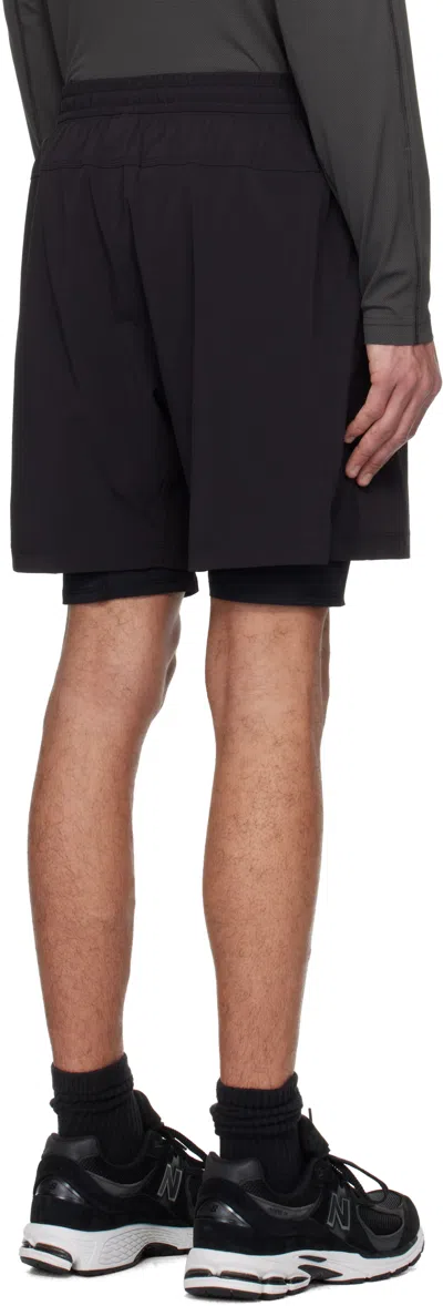 Reigning Champ Black 4-way Combo 7 Training Shorts In 001 Black