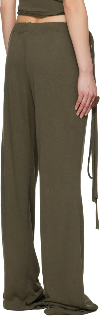 Ottolinger Deconstructed-design Trousers In Green