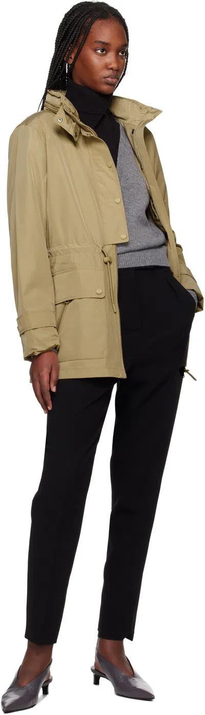 Mackage Keryn Mid-length Rain Jacket In C0274 Light Camel