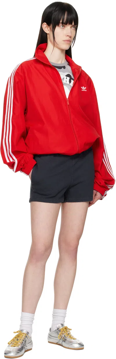 Bape Black Pigment Dyed One Point Sweat Shorts In Black