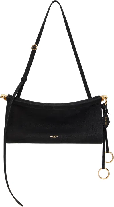 Alaïa Black Le Click East West Small Bag In Black