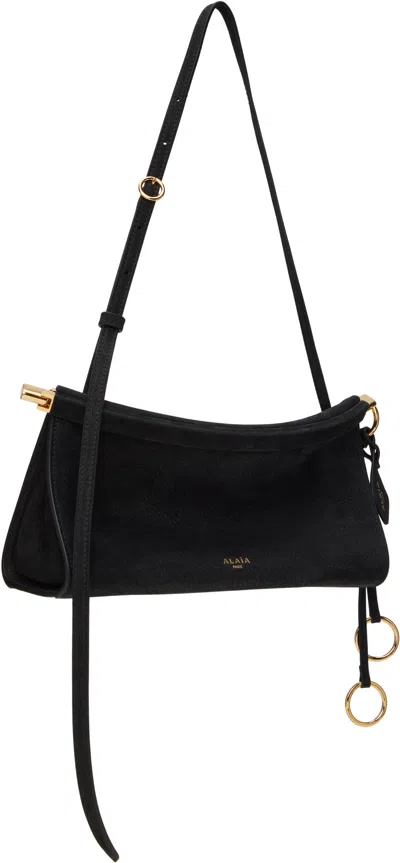 Alaïa Black Le Click East West Small Bag In Black