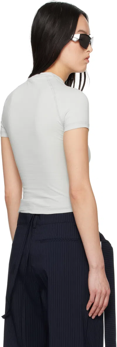 Ottolinger Deconstructed T-shirt In Gray