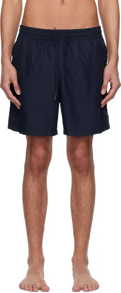 Apc A.p.c. Shorts In Iak Dark Navy