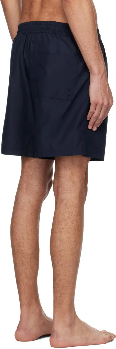 Apc A.p.c. Shorts In Iak Dark Navy