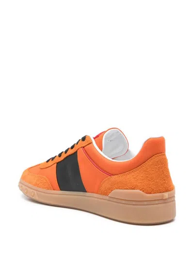 Shop Valentino Garavani Sneakers In Pumpink/nero