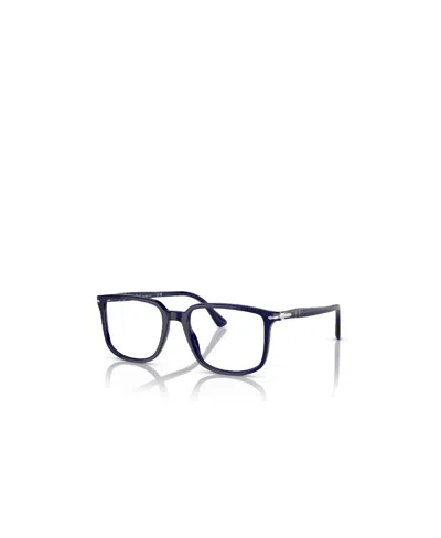 Persol Logo Flat Mirror In Blue