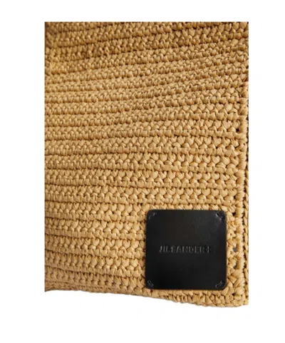 Jil Sander Utility Tote Medium In Nude